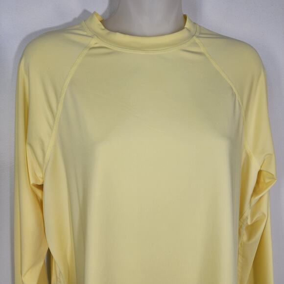 TSLA Swim Shirt Women's Large UPF 50+ Rash Guard Long Sleeve Water Beach Surf - Picture 3 of 10